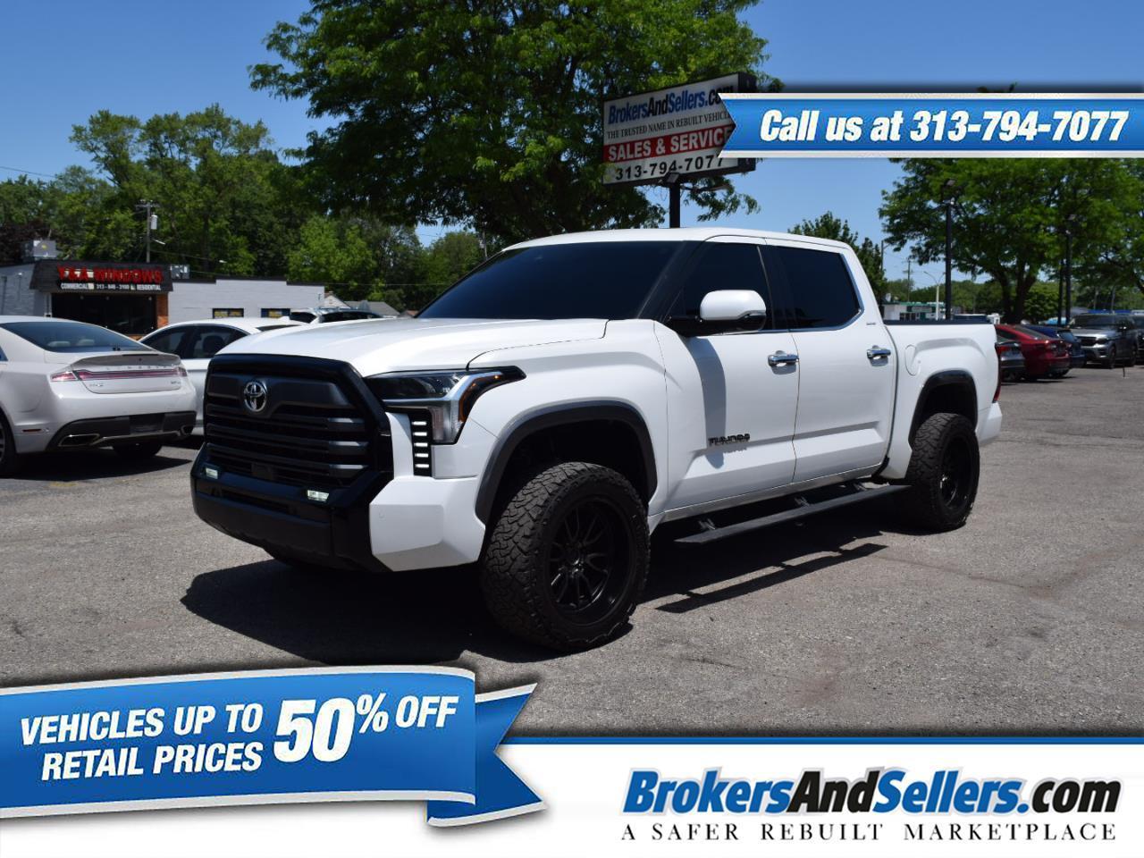 2022 Toyota Tundra 2WD Limited CrewMax 5.5' Bed