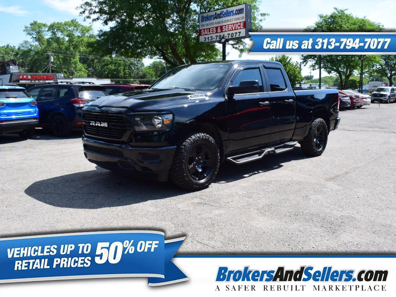 2024 RAM 1500 Tradesman 4x4 Quad Cab 6'4" Box