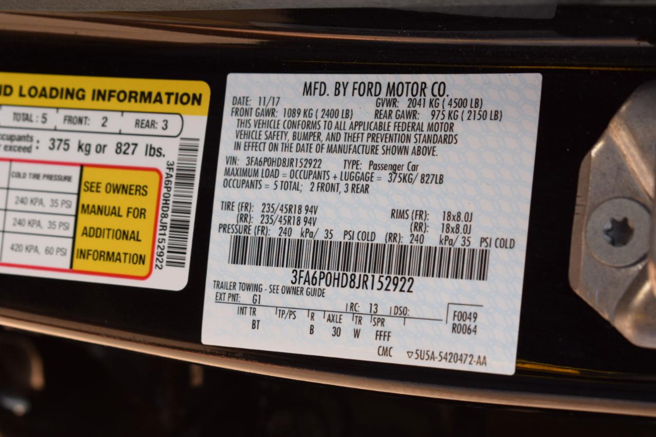 Ford Fusion SE FWD 2018