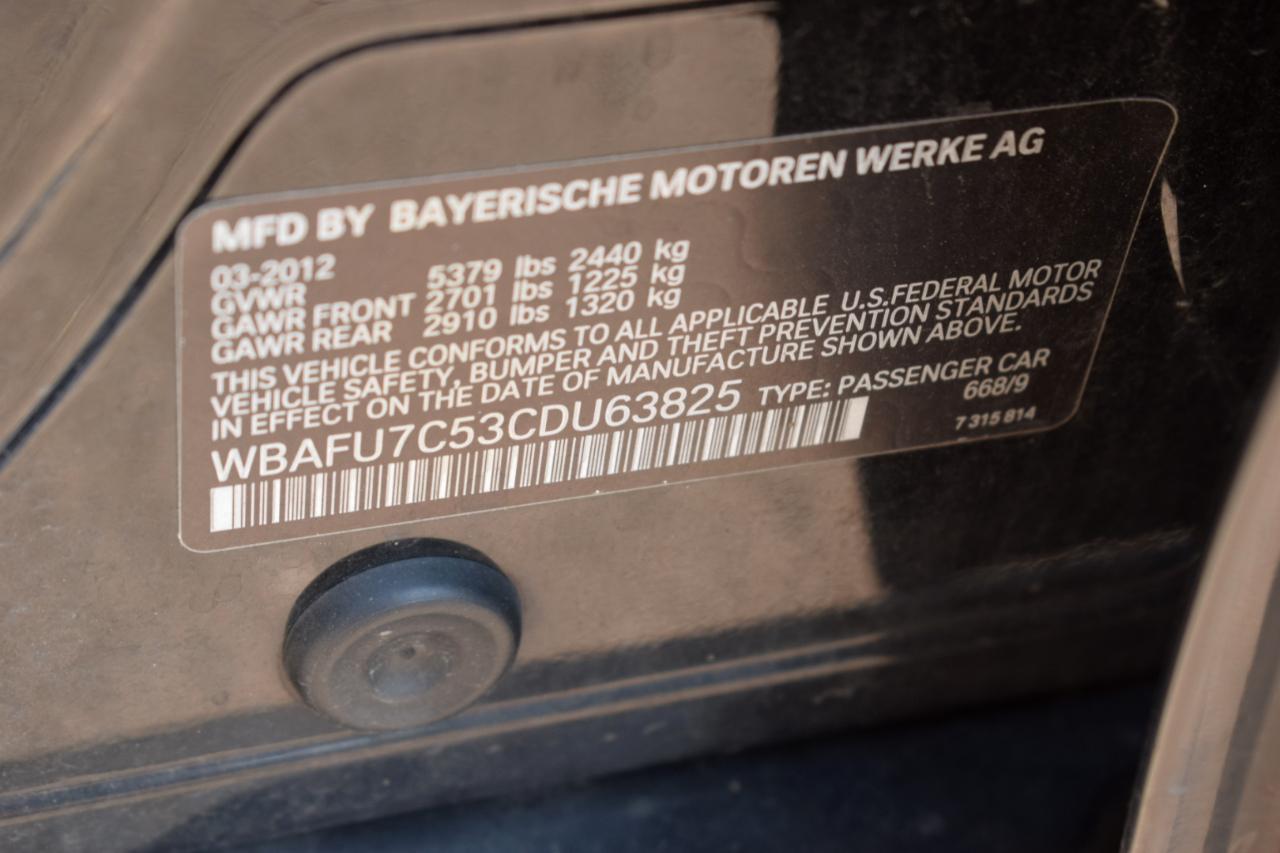 BMW 5 Series  2012