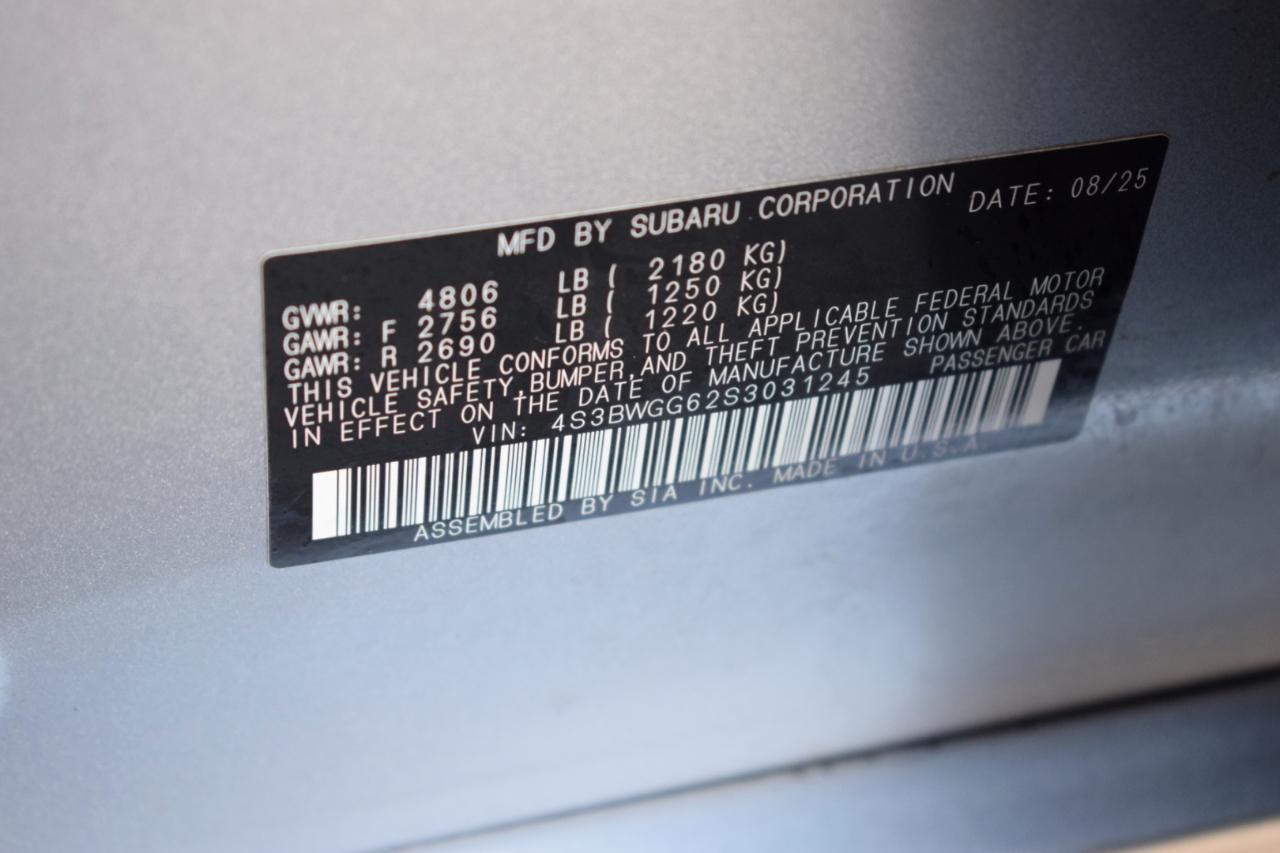 Subaru Legacy Sport AWD 2025