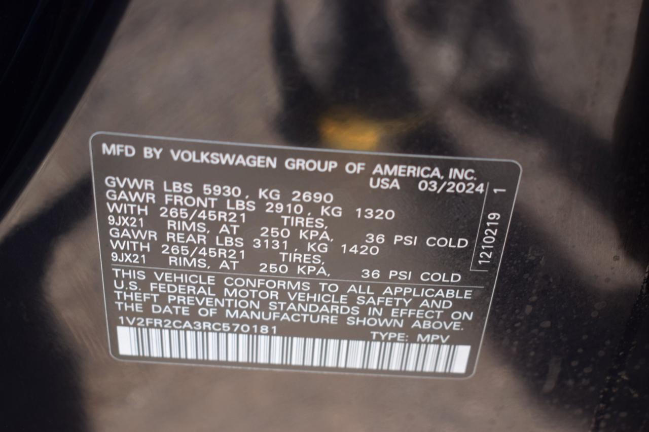 Volkswagen Atlas 2.0T SEL Premium R-Line 4MOTION 2024