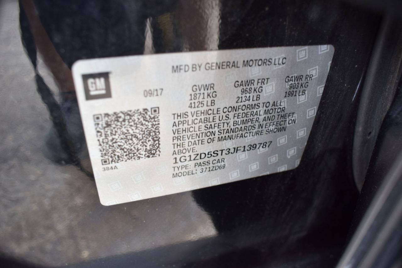 Chevrolet Malibu 4dr Sdn LT w/1LT 2018