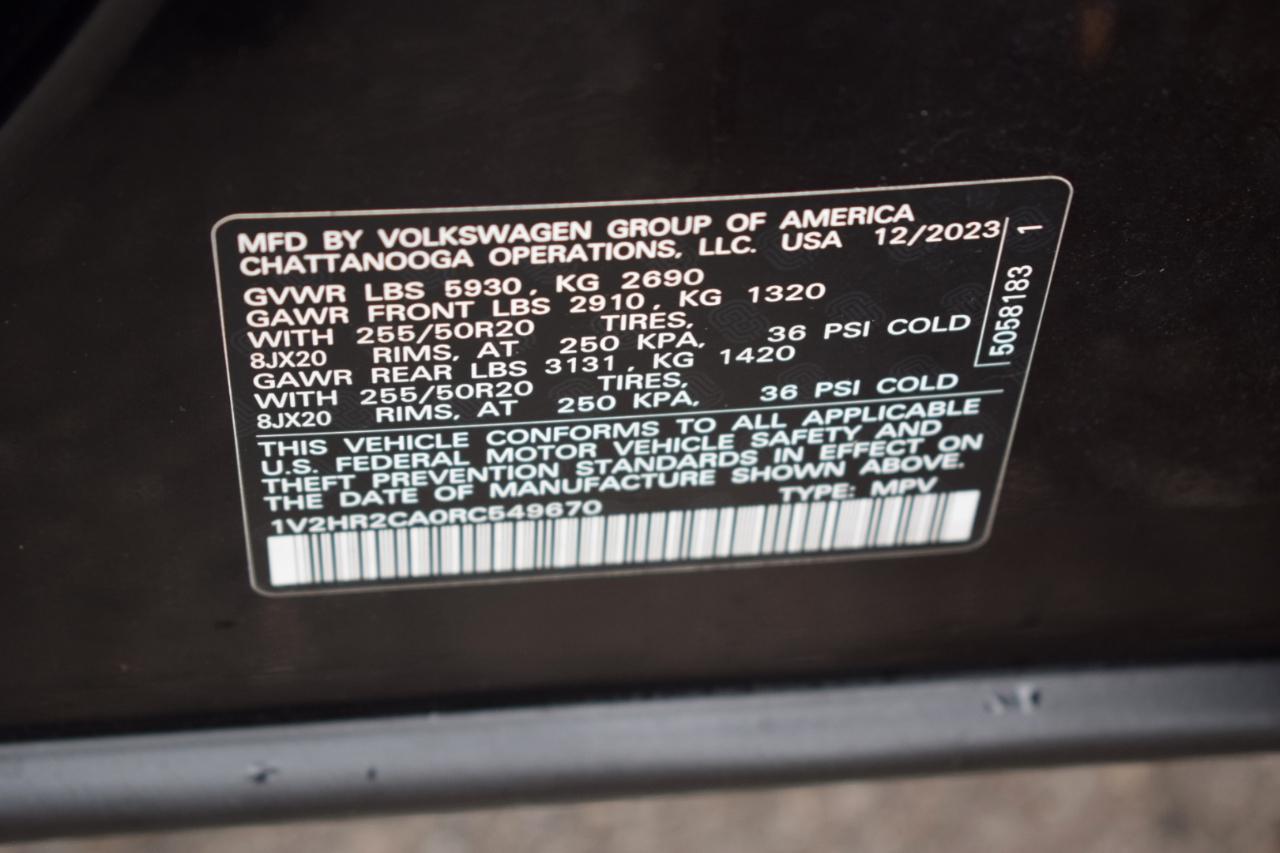 Volkswagen Atlas 2.0T SE w/Technology 4MOTION 2024