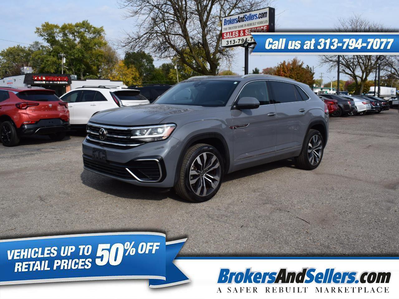 2022 Volkswagen Atlas Cross Sport 3.6L V6 SEL Premium R-Line 4MOTION