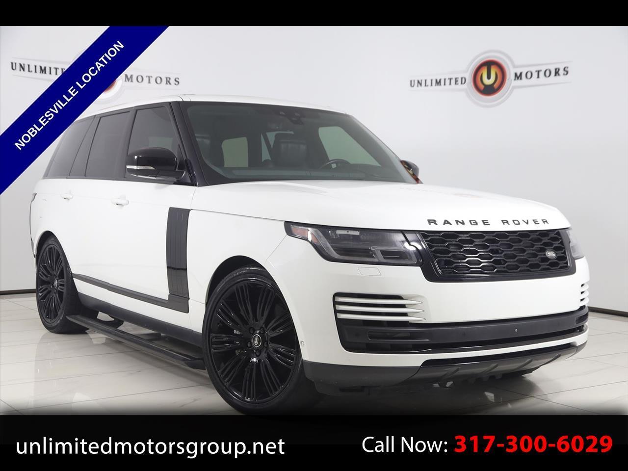2018 Land Rover Range Rover V8 Supercharged SWB