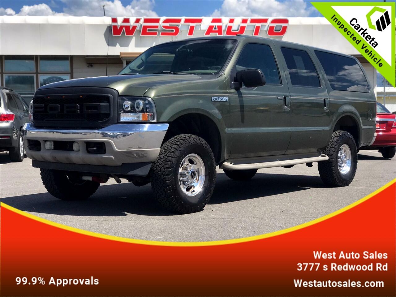 Ford Excursion 137" WB 6.8L Limited 4WD 2002