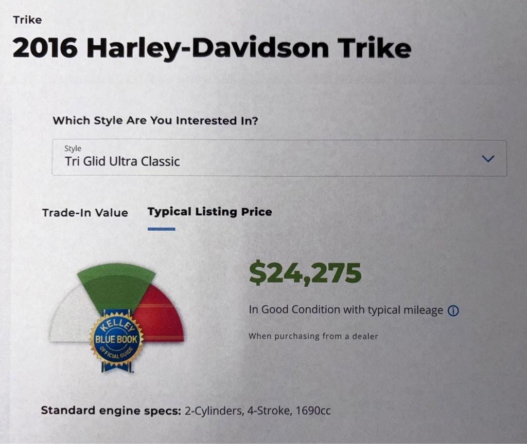 Harley-Davidson FLHTCUTG  2016