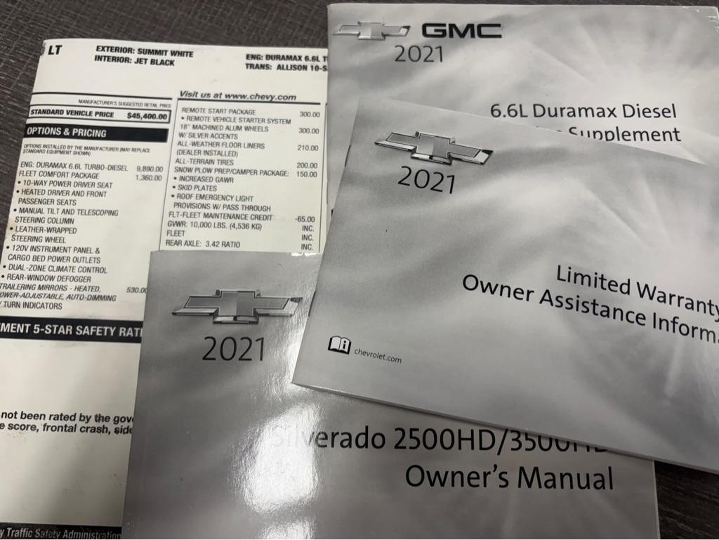Chevrolet Silverado 2500HD LT Crew Cab Long Box 4WD 2021