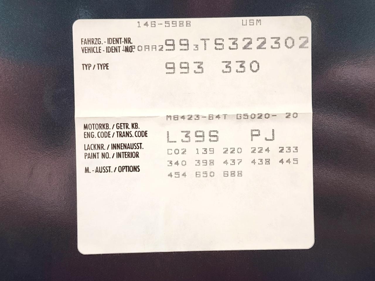 Porsche 911 Carrera  1996