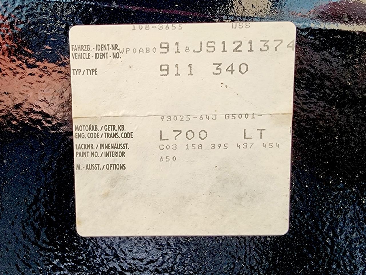 Porsche 911 Carrera  1988