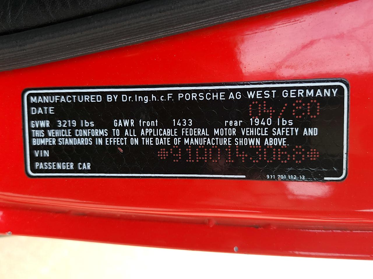 Porsche 911 SC  1980