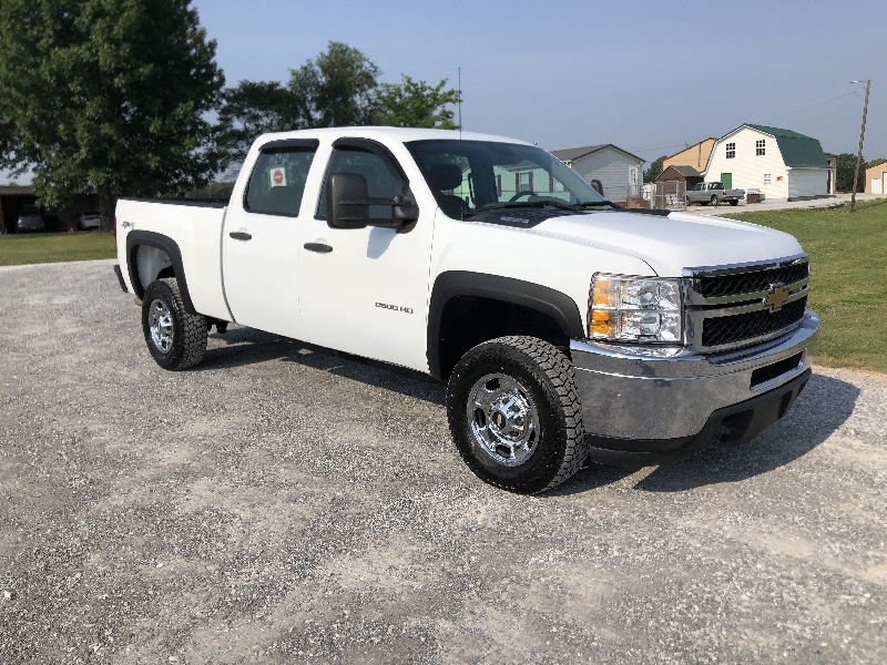Used 2013 Chevrolet Silverado 2500HD Work Truck Crew Cab 4WD for Sale