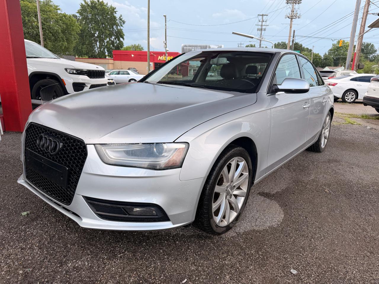 Audi A4 2.0T Sedan quattro Tiptronic 2013
