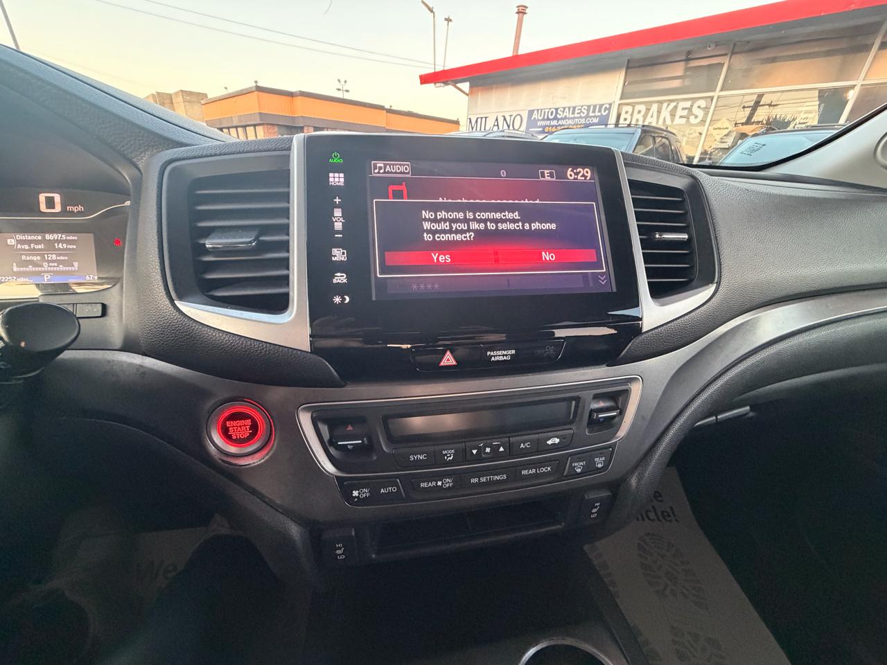 Honda Pilot EXL 2WD 2016