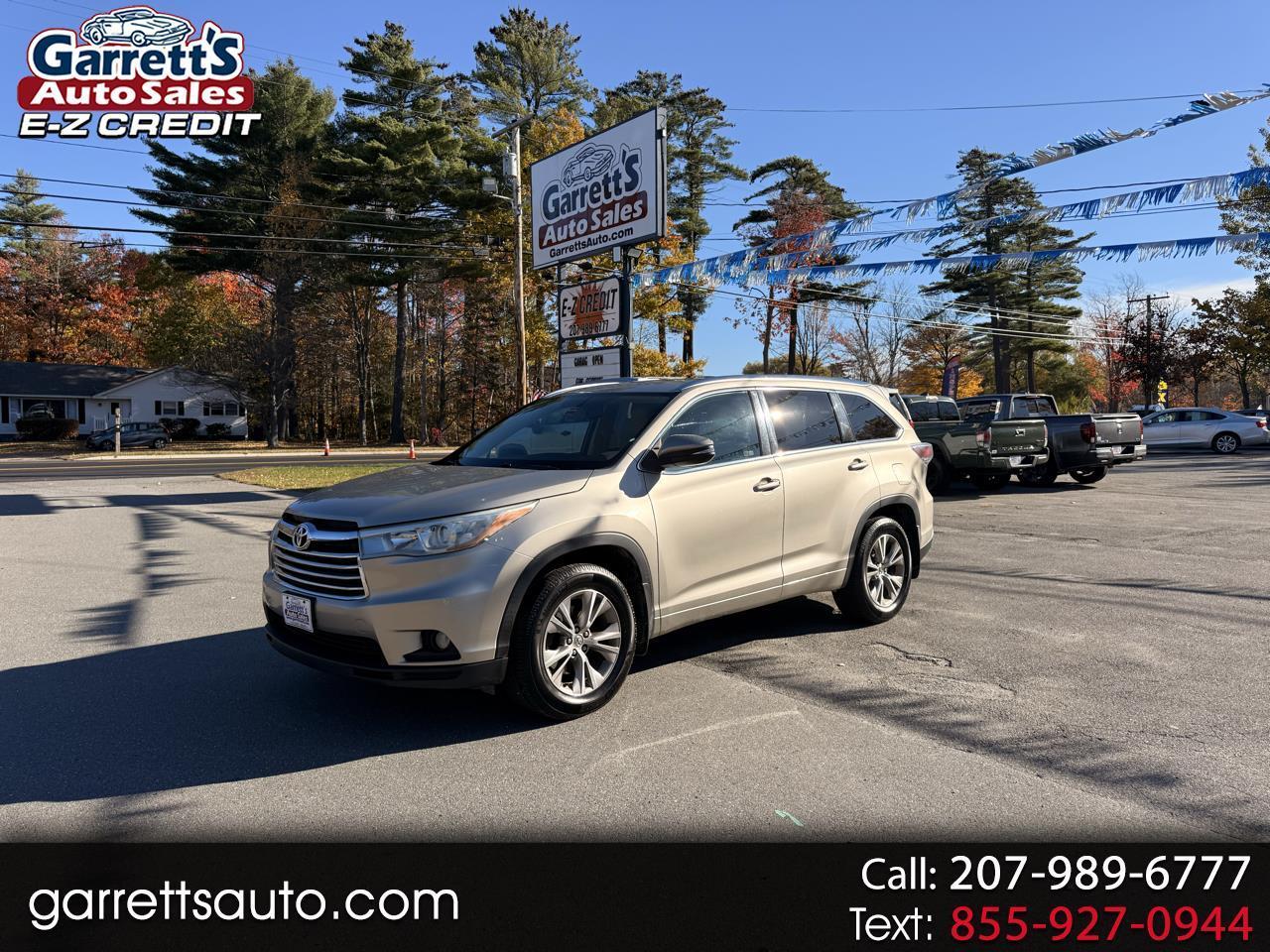 2015 Toyota Highlander XLE