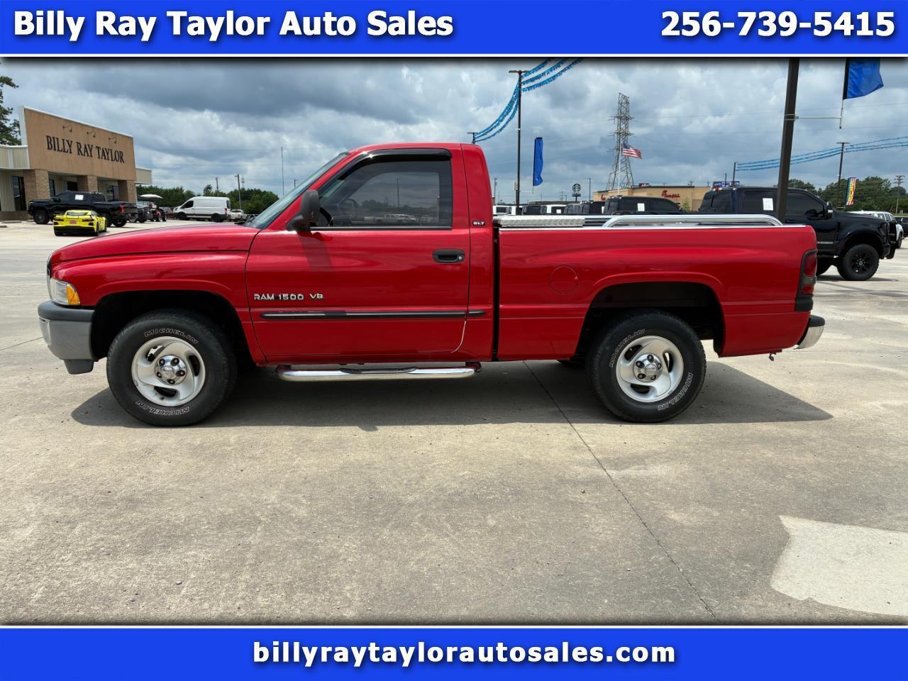 Red 2000 Dodge RAM 1500 Pickup Truck  Automatic