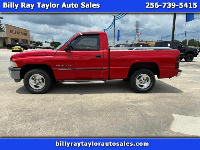 Red 2000 Dodge RAM 1500 Pickup Truck Automatic