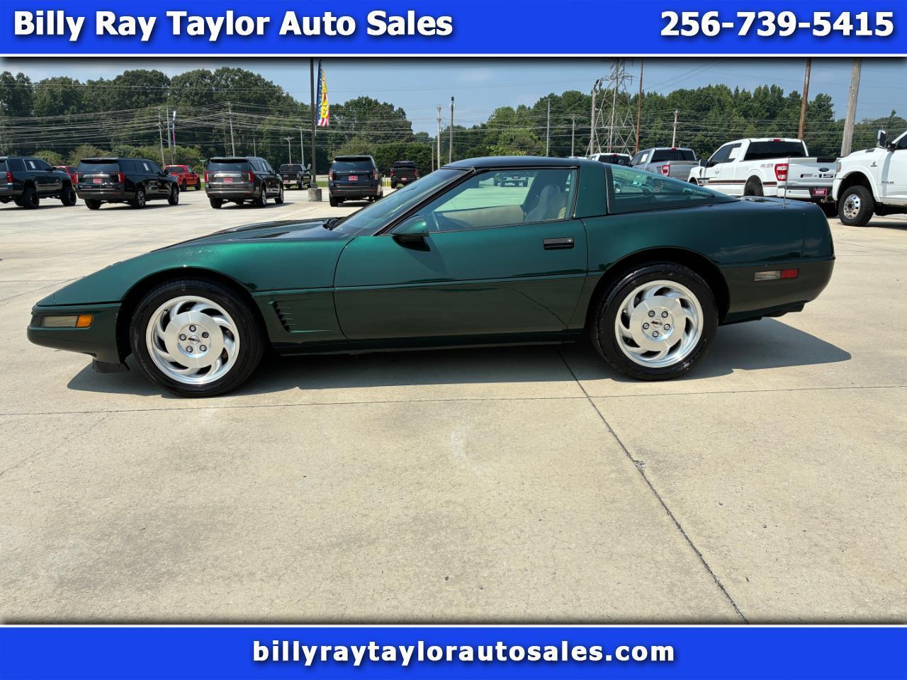 Green 1995 Chevrolet Corvette Coupe Rear-Wheel Drive Automatic