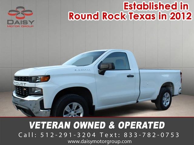 White 2019 Chevrolet Silverado 1500 Pickup Truck 4X2 Automatic