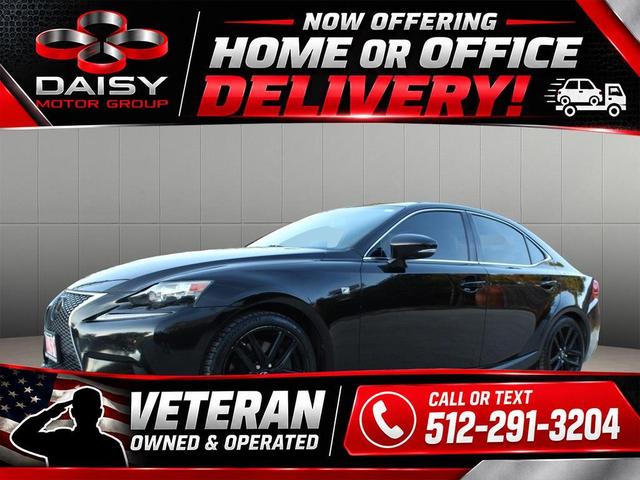 Black 2016 Lexus IS Sedan Rear-Wheel Drive Automatic
