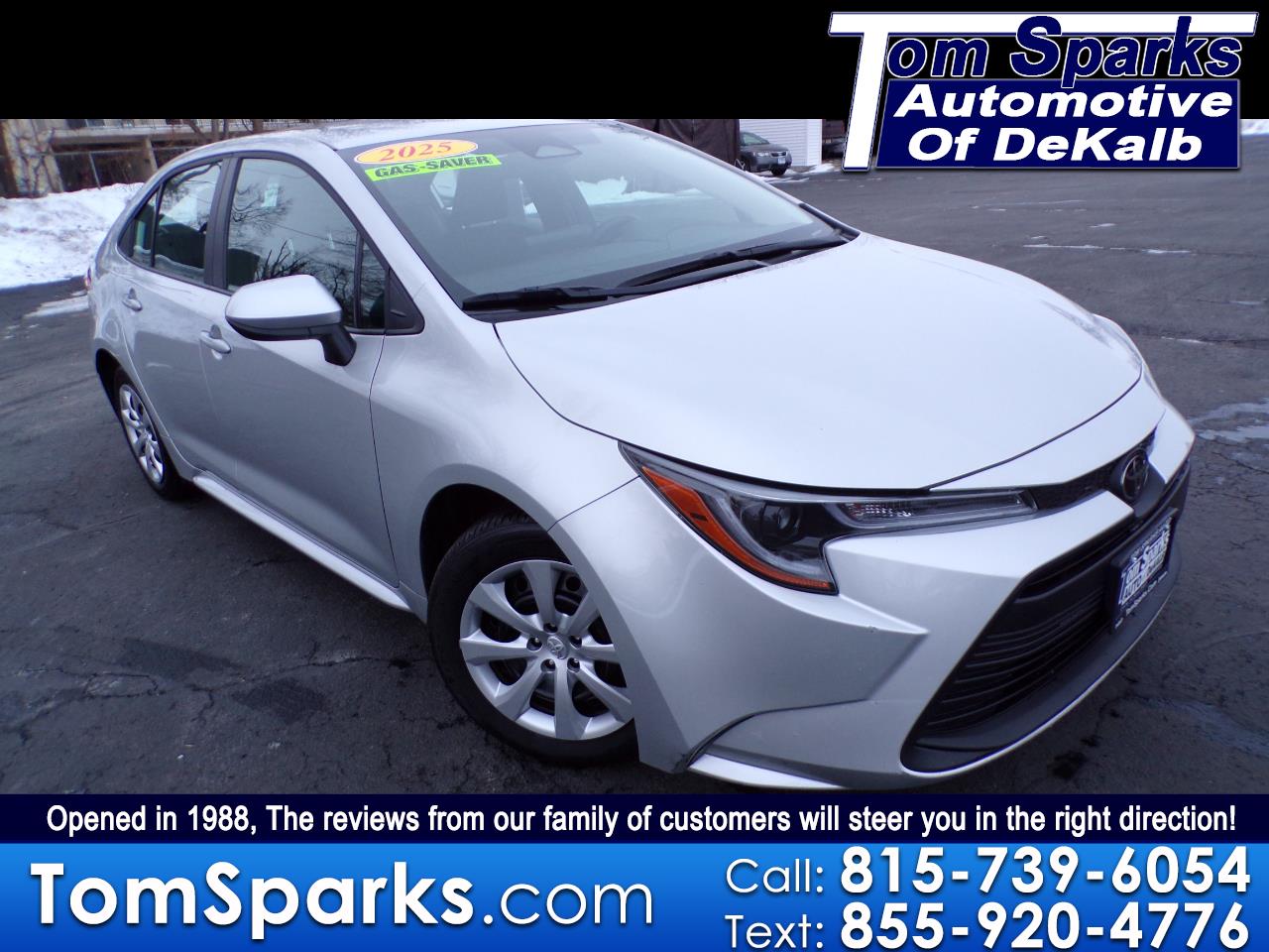 Toyota Corolla LE 2025