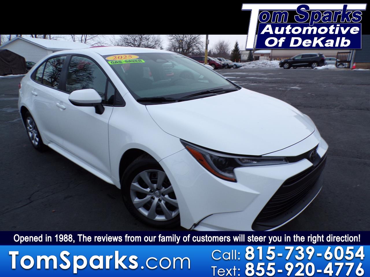 Toyota Corolla LE 2025