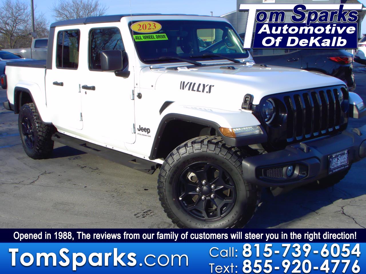 2023 Jeep Gladiator Willys 4x4