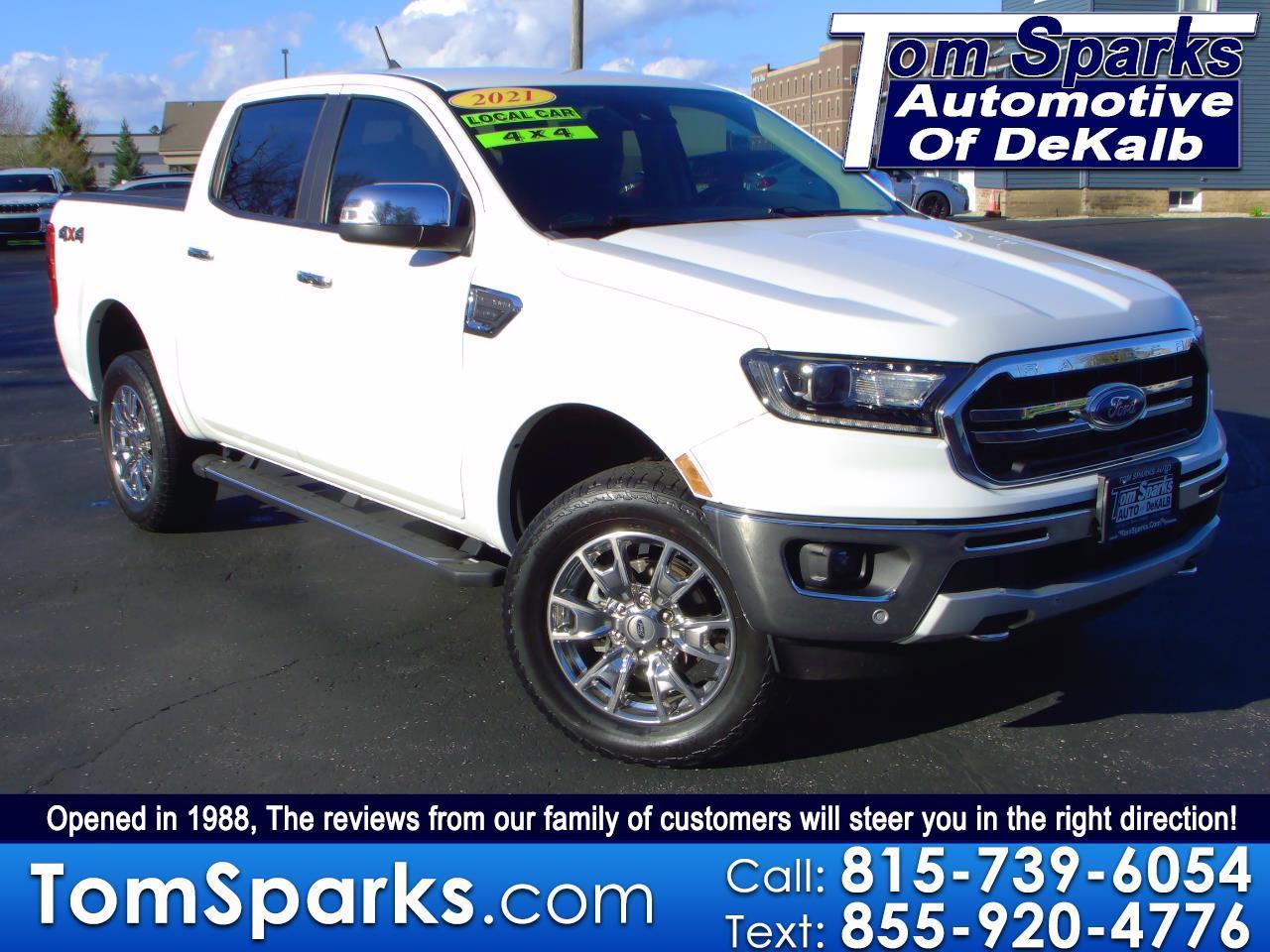 2021 Ford Ranger LARIAT 4WD SuperCrew 5' Box