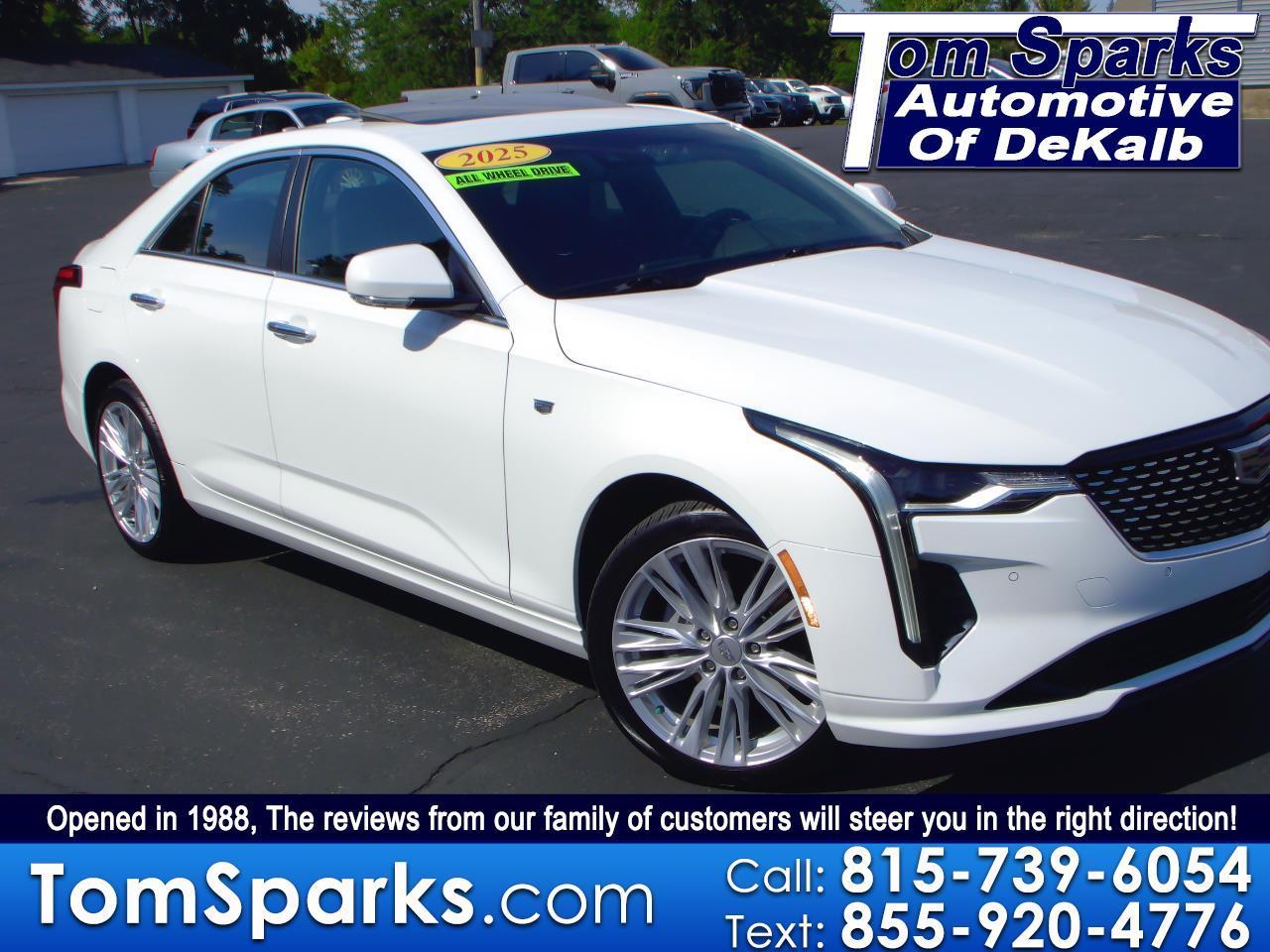 2025 Cadillac CT4 4dr Sdn Premium Luxury