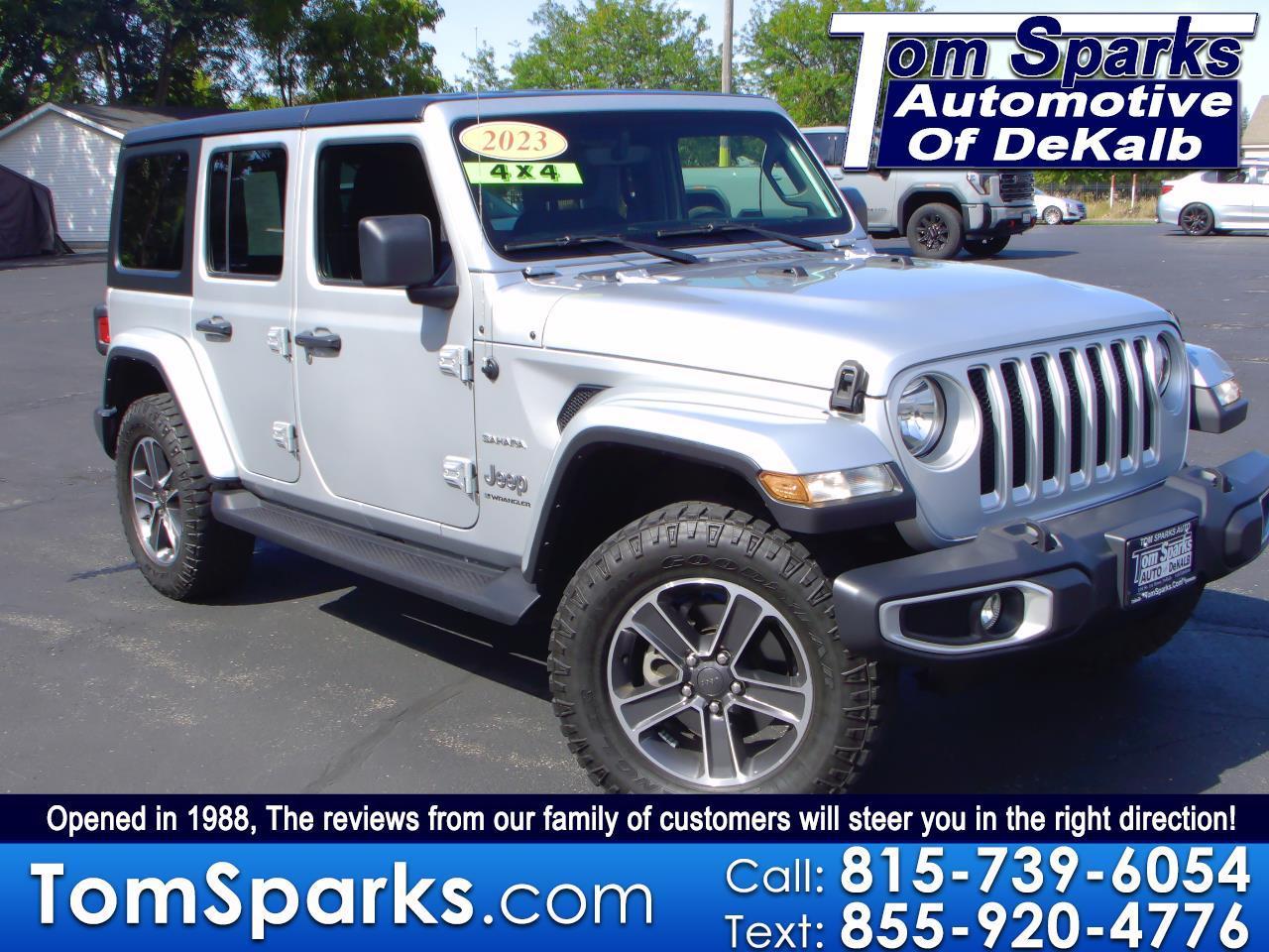 2023 Jeep Wrangler Unlimited Sahara 4x4