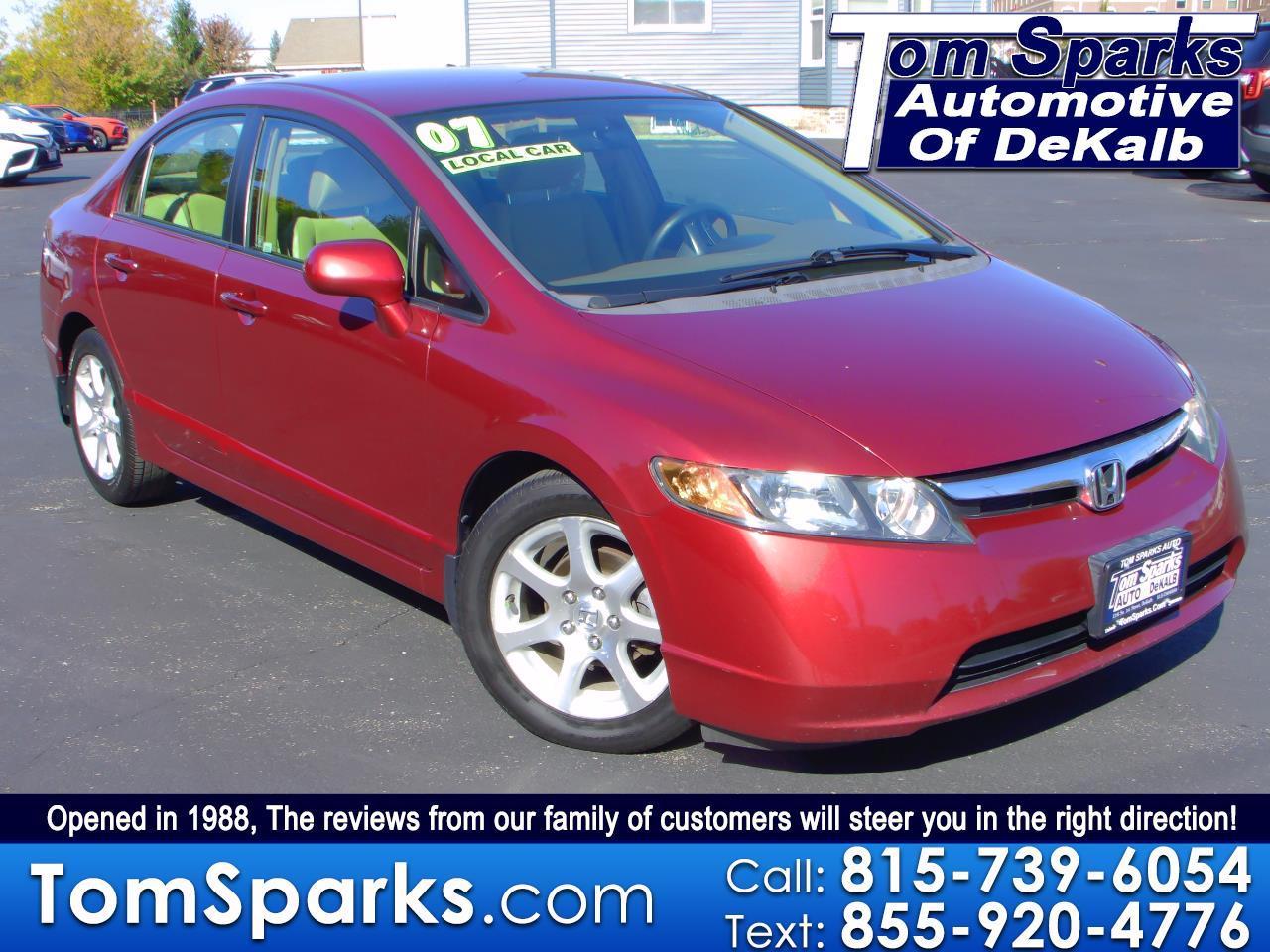 Honda Civic Sdn 4dr AT LX 2007