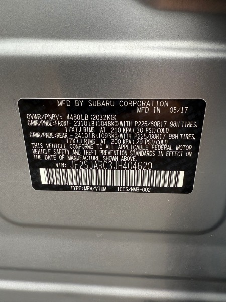 Subaru Forester 2.5i Limited 2018 Subaru Forester 2.5i Limited 2018