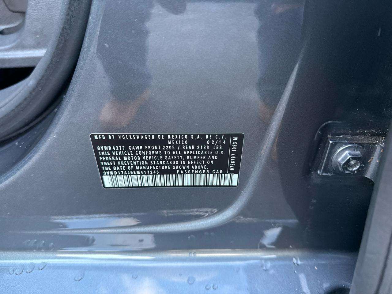 Volkswagen Jetta SE 2014