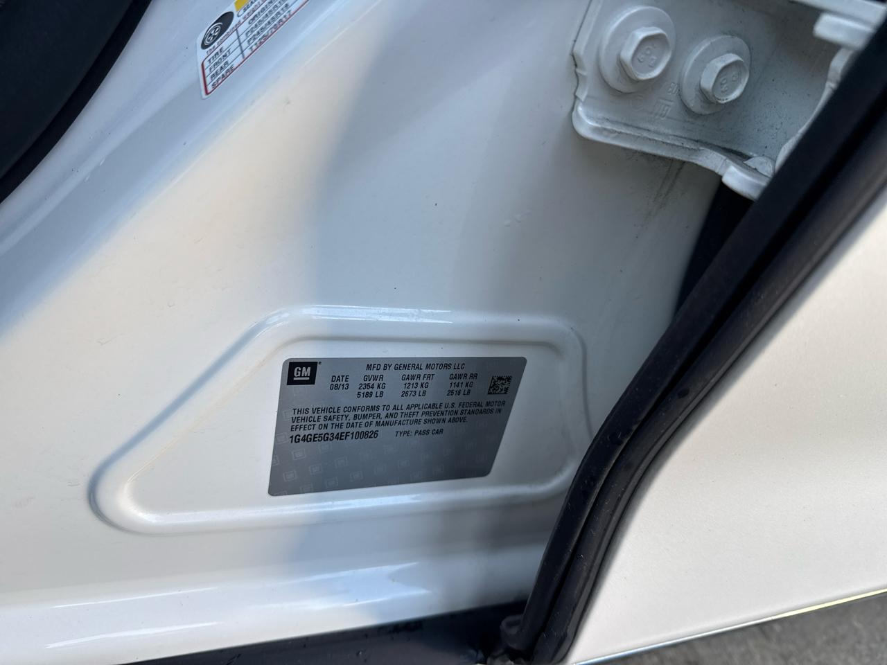 Buick LaCrosse Premium Package 1, w/Leather AWD 2014