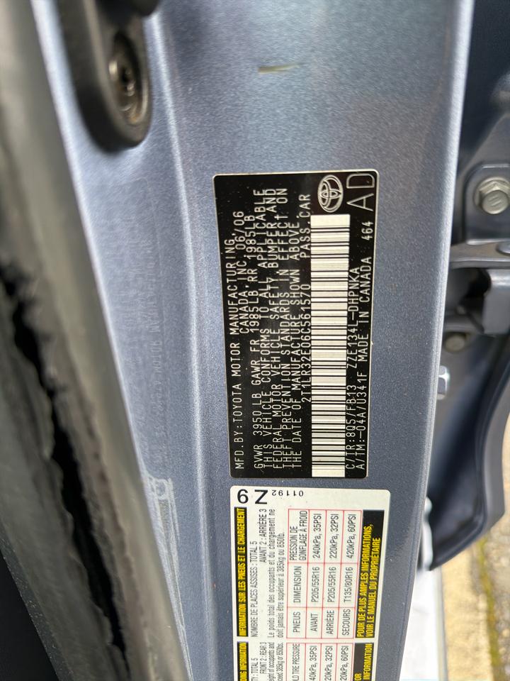 Toyota Matrix 4WD 2006