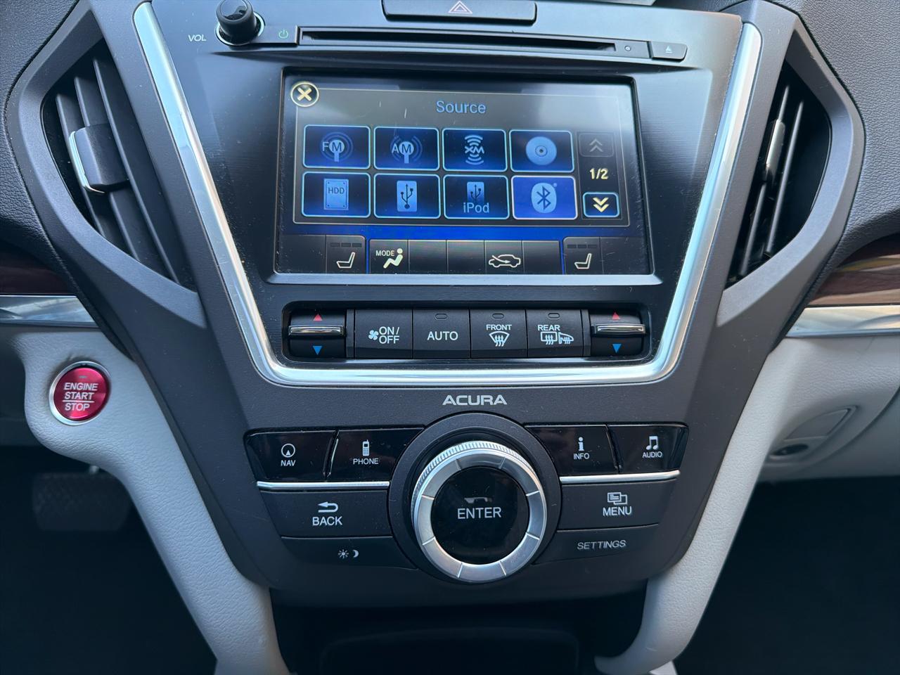 Acura MDX SH-AWD 6-Spd AT w/Tech Package 2015