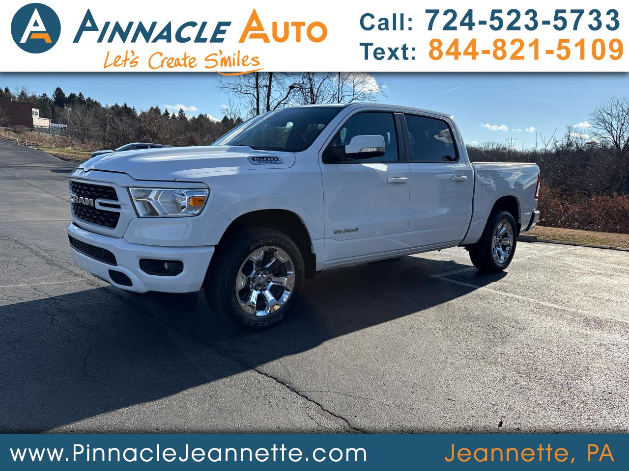 2022 RAM 1500 Big Horn 4x4 Crew Cab 5'7" Box