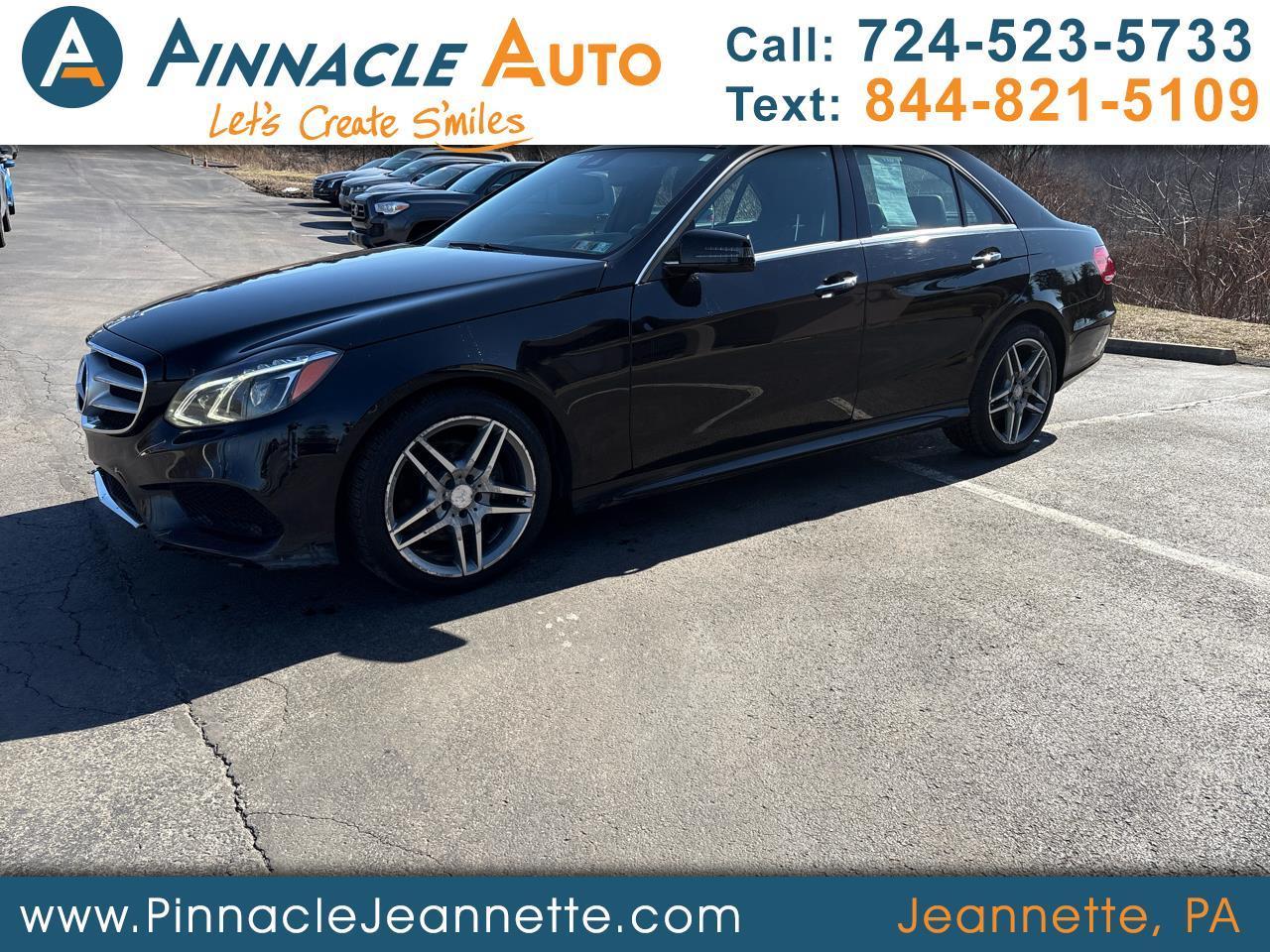 2014 Mercedes-Benz E-Class 4dr Sdn E 350 Sport 4MATIC