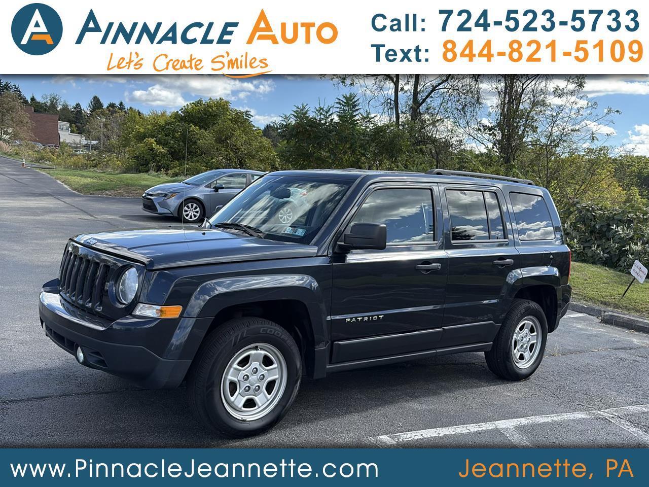 2015 Jeep Patriot 4WD 4dr Sport