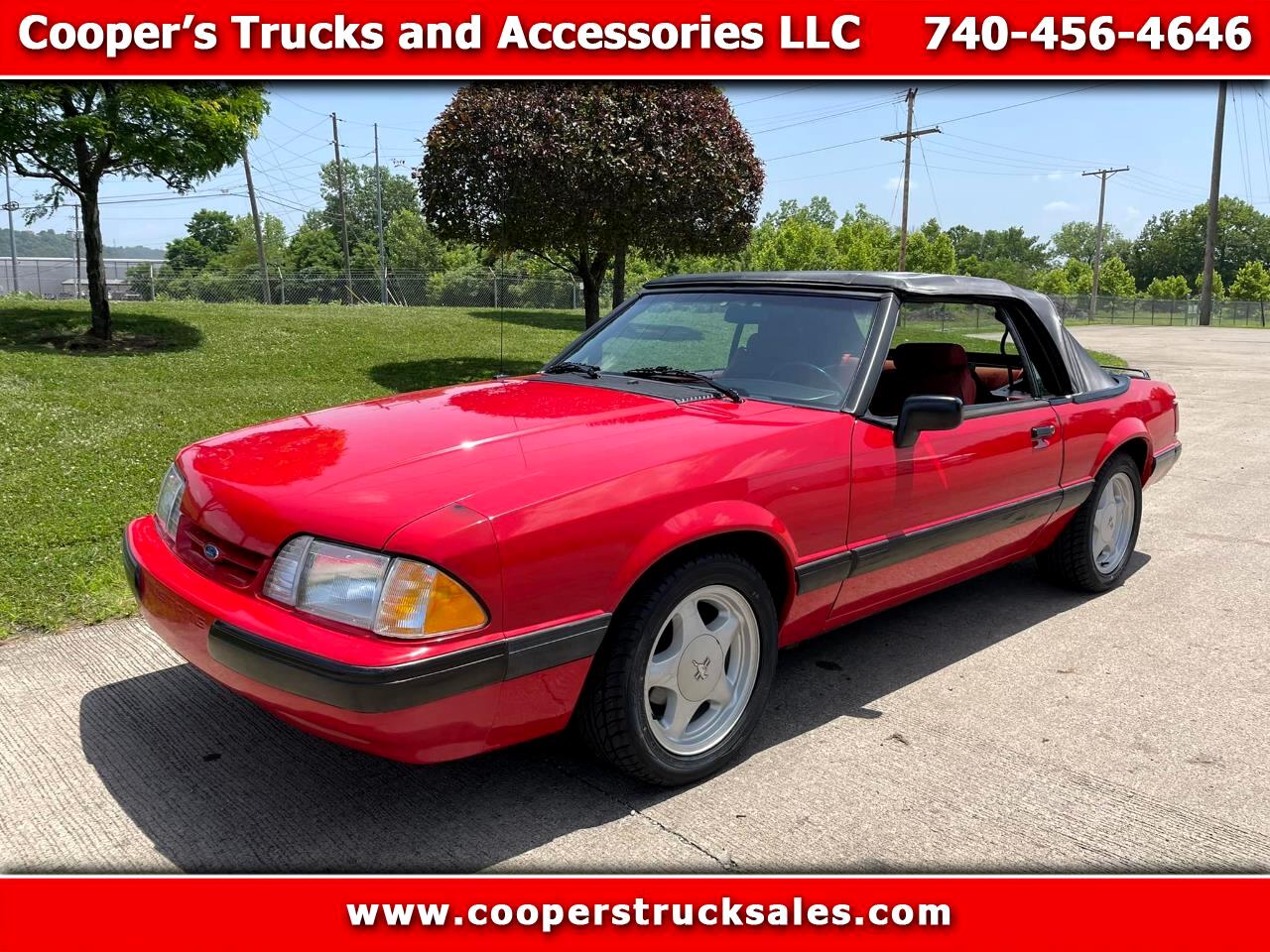 Ford Mustang LX convertible 1990