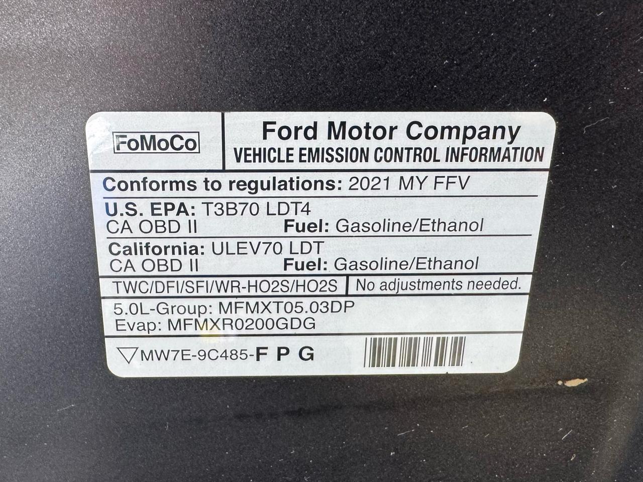 Ford F-150 2WD SuperCrew 150" XLT 2021