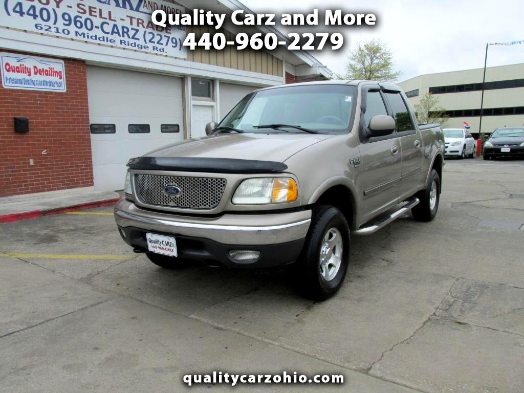 Used 2002 Ford F150 XLT SuperCrew Short Bed 4WD for Sale in Lorain OH