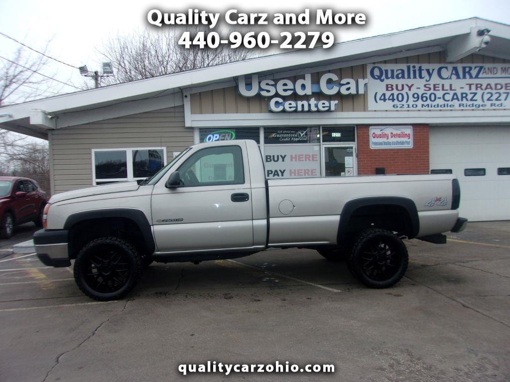 Chevrolet Silverado 2500HD Reg Cab 133" WB 4WD Work Truck 2006