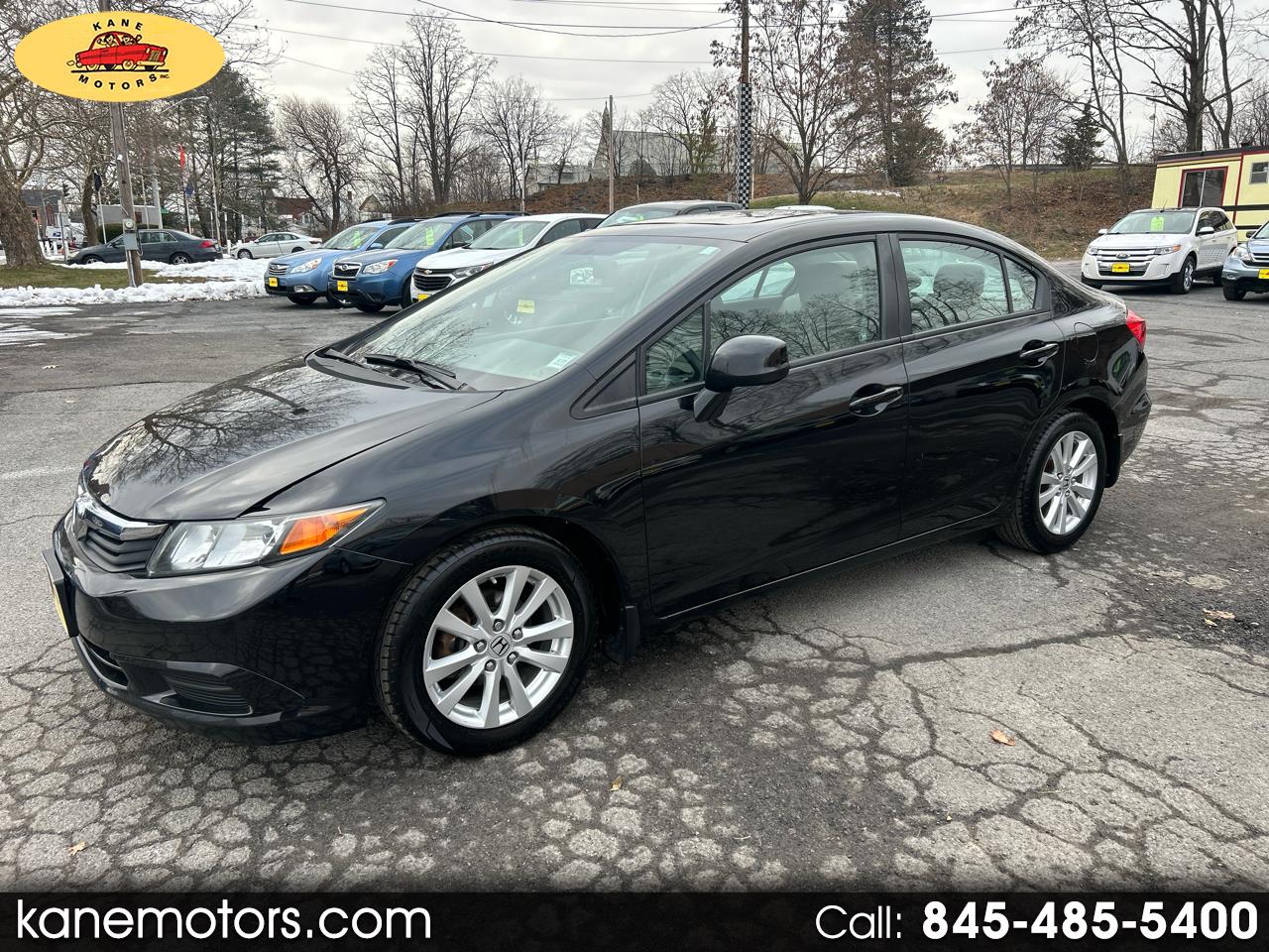 2012 Honda Civic 4dr Sedan 1.6L EX Auto