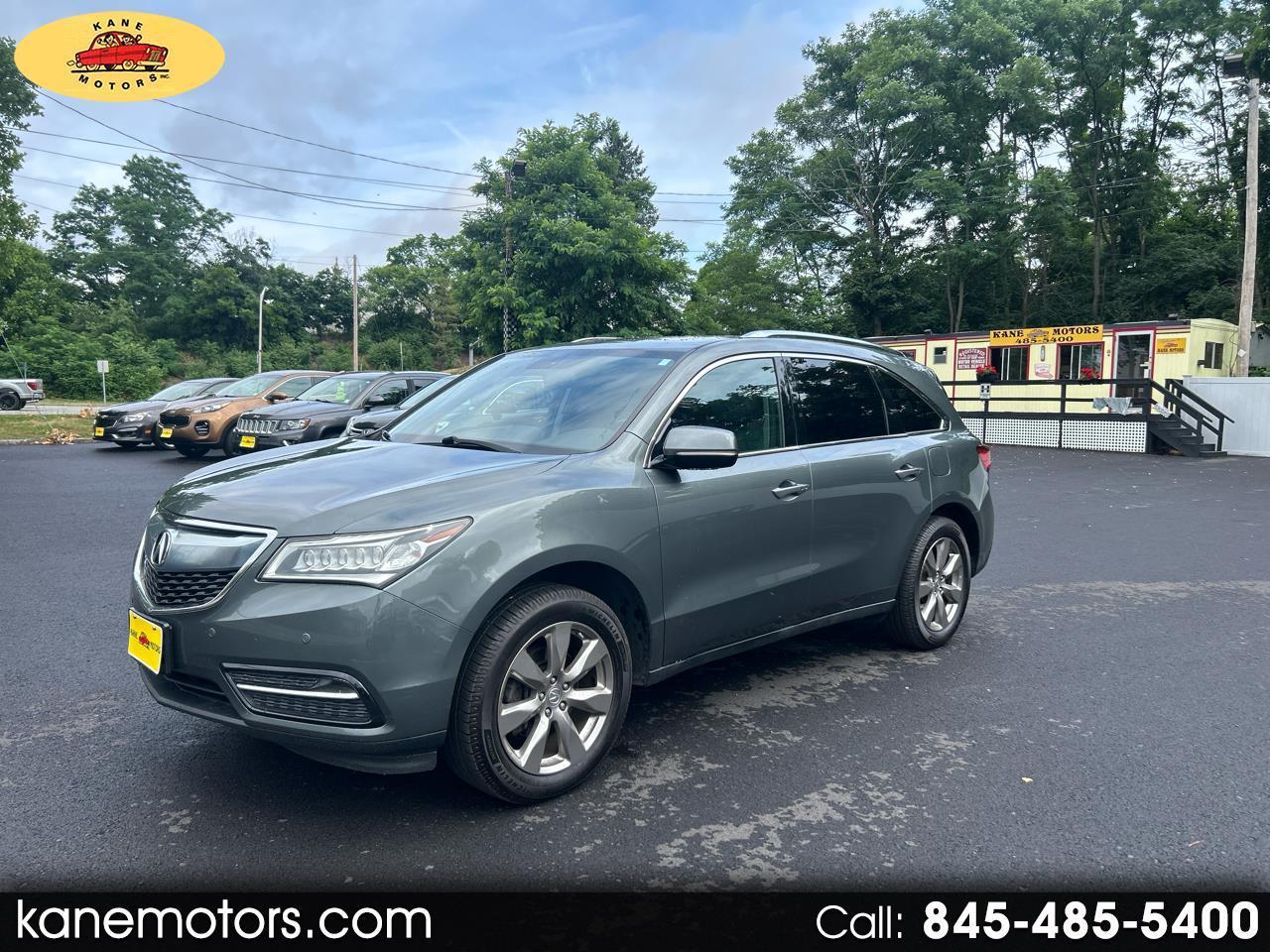 Acura MDX SH-AWD 6-Spd AT w/Advance Package 2014