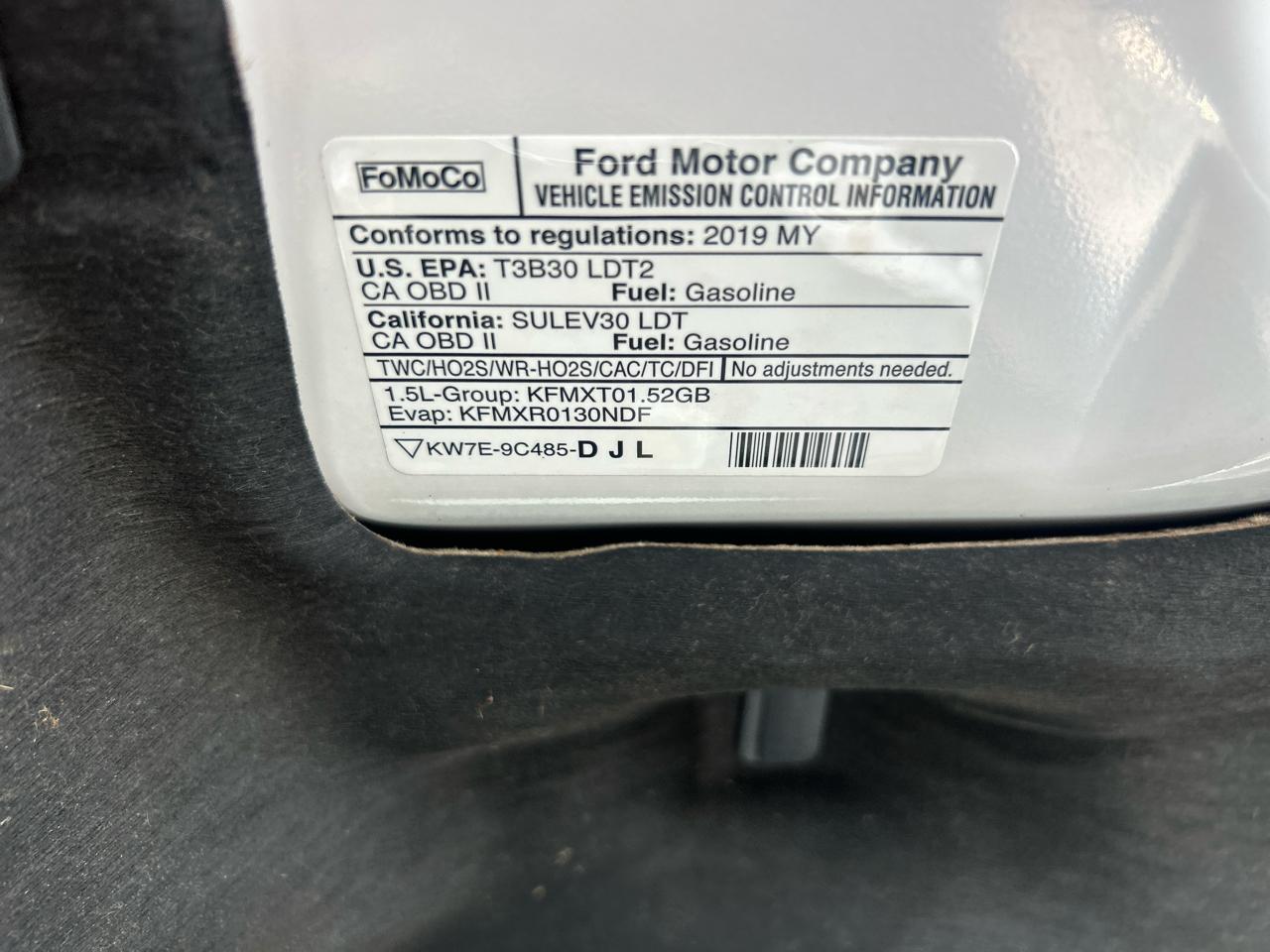 Ford Escape SE 4WD 2019