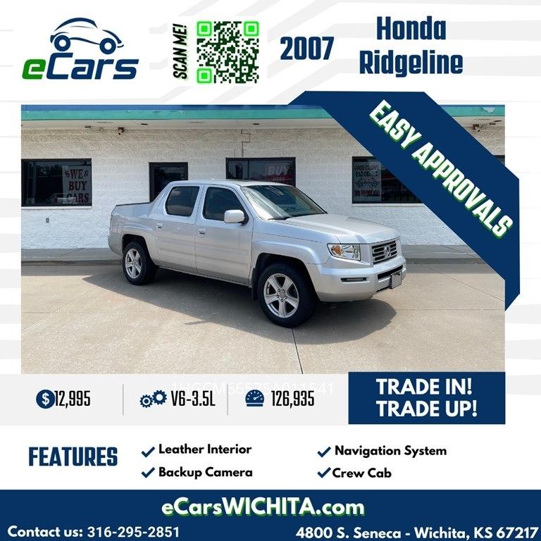 2007 Honda Ridgeline 4WD Crew Cab RTL w/Leather