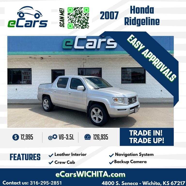 2007 Honda Ridgeline 4WD Crew Cab RTL w/Leather