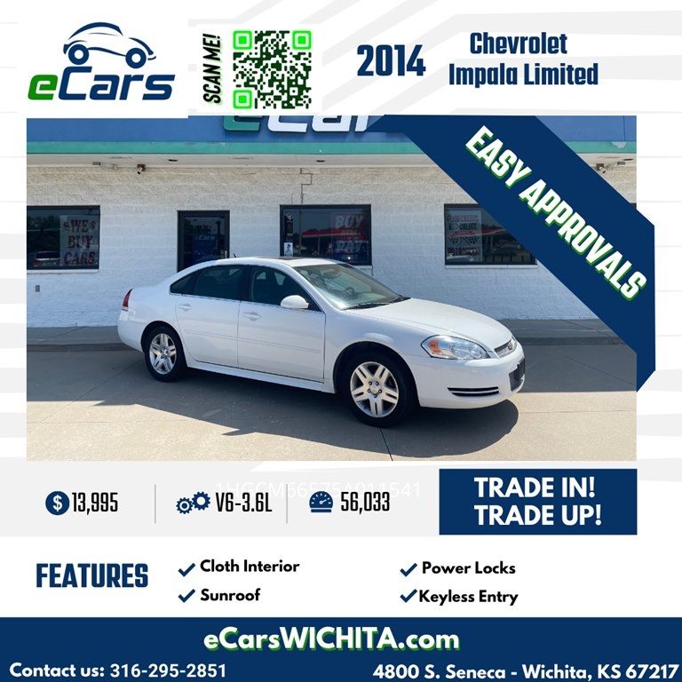 Chevrolet Impala Limited 4dr Sdn LT Fleet 2014 Chevrolet Impala Limited 4dr Sdn LT Fleet 2014